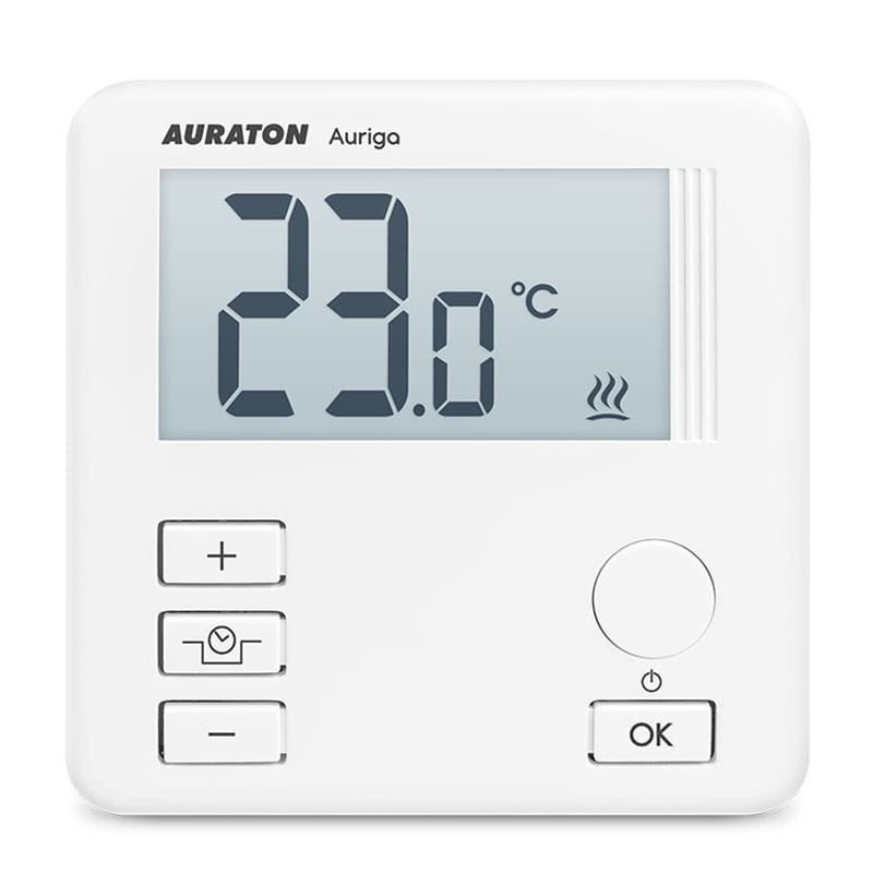 Przewodowy dobowy regulator temperatury pokojowy termostat PWM FrostGuard LCD podświetlany